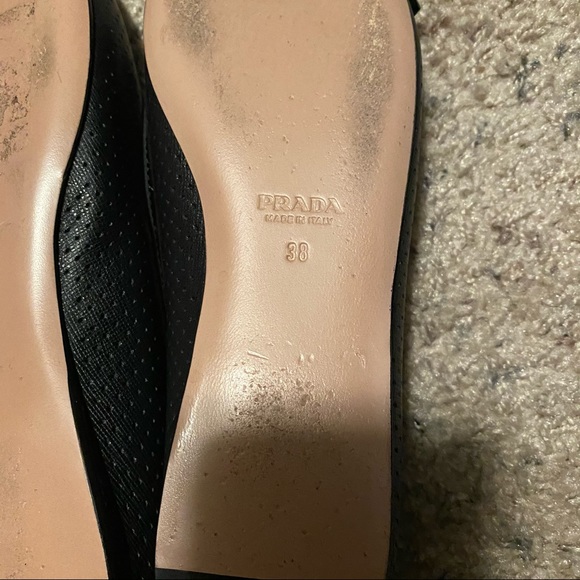 Prada Perforated Flats - Picture 3 of 6